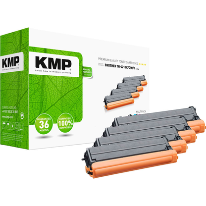 Artikelbild 7 für KMP B-T98V schwarz, cyan, magenta, gelb Toner kompatibel zu brother TN421BK/C/M/Y, 4er-Set, Artikelnummer 823267