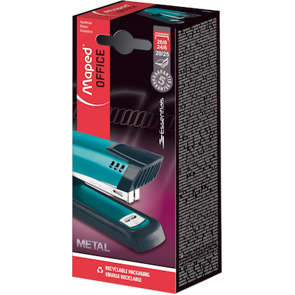 Artikelbild 3 für maped Heftgerät Essentials Deco türkis, Artikelnummer 967044