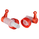 Artikelbild 1 für buzil Ausgießer H620 rot, transparent, Artikelnummer 383228