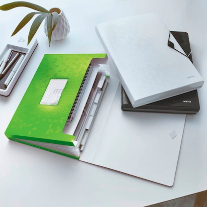 Artikelbild 4 für AKTION: LEITZ Fächermappe WOW 4589 6 Fächer grün mit Prämie nach Registrierung, Artikelnummer 895247