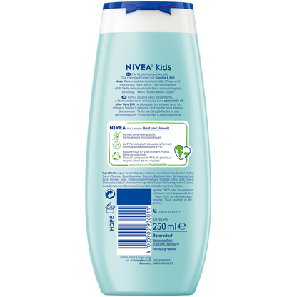 Artikelbild 5 für NIVEA kids 3in1 Duschgel, Shampoo & Spülung 250,0 ml, Artikelnummer 578407