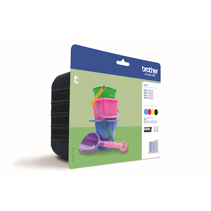 Artikelbild 4 für brother LC-221BK/C/M/Y schwarz, cyan, magenta, gelb Druckerpatronen, 4er-Set, Artikelnummer 216585