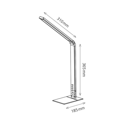Artikelbild 15 für Hansa LED Magic Light Schreibtischlampe schwarz 10 W, Artikelnummer 371094