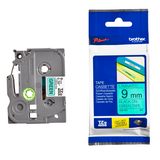 Artikelbild 1 für brother Schriftband TZe-721 TZE721, 9 mm schwarz auf grün, Artikelnummer 653501