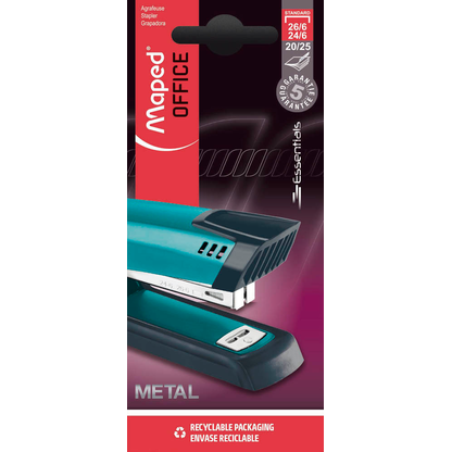 Artikelbild 4 für maped Heftgerät Essentials Deco türkis, Artikelnummer 967044