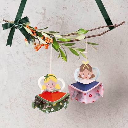 Artikelbild 16 für folia Bastelset Weihnachten 54-tlg. mehrfarbig, Artikelnummer 794972