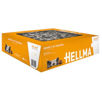 Artikelbild 14 für HELLMA Mandel in der Kakaohülle Schokolade 380 St./912,0 g, Artikelnummer 188728
