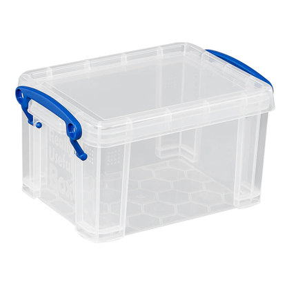 Artikelbild 4 für Really Useful Box Aufbewahrungsboxen-Set transparent, Artikelnummer 575858
