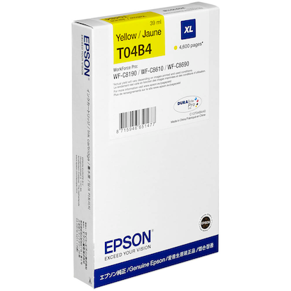 Artikelbild 2 für EPSON T04B4XL gelb Druckerpatrone, Artikelnummer 614154