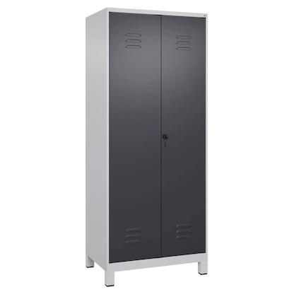 Artikelbild 2 für CP Putzmittelschrank Classic Plus 080110-02 S10008 anthrazitgrau, lichtgrau 80,0 x 50,0 x 195,0 cm, aufgebaut, Artikelnummer 175446