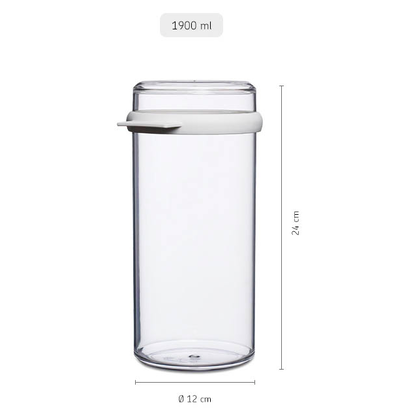 Artikelbild 3 für MEPAL Vorratsdose Stora 24,0 cm hoch weiß 1,9 l, 1 St., Artikelnummer 433999