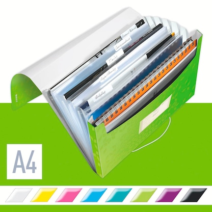 Artikelbild 7 für AKTION: LEITZ Fächermappe WOW 4589 6 Fächer grün mit Prämie nach Registrierung, Artikelnummer 895247