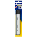 Artikelbild 1 für Pelikan 96 Fineliner schwarz 0,4 mm, 3 St., Artikelnummer 907225