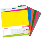 Artikelbild 1 für plottiX PremiumFlex Aufbügelfolie farbsortiert Flex-Folie 30,0 x 30,0 cm, 6 St., Artikelnummer 265882