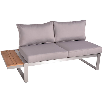 Artikelbild 5 für Garden Pleasure Loungegruppe AUREA grau, silber Kunststoff, Metall, 15-teilig, Artikelnummer 707774