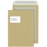 Artikelbild 1 für MAILmedia Papprückwandtaschen DIN C4 mit Fenster braun 100 St., Artikelnummer 125419