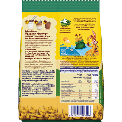 Artikelbild 3 für Nesquik® Schoko-Hafer Trinkschokolade, 250,0 g, Artikelnummer 613154