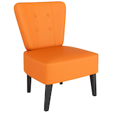 Artikelbild 1 für meet powered by PAPERFLOW Besuchersessel Brighton FTBRISC.01.05 orange Kunststoff, Artikelnummer 687618