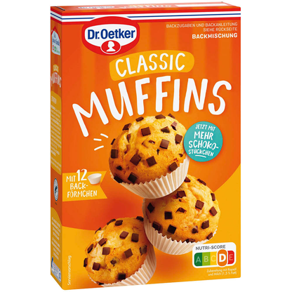 Artikelbild 16 für Dr. Oetker Classic Muffins Backmischung 380,0 g, Artikelnummer 763472