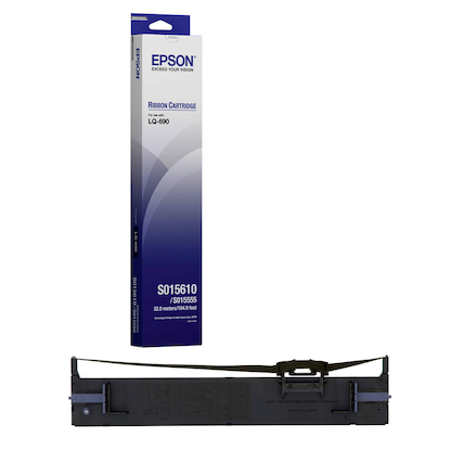 Artikelbild 17 für EPSON S015610 schwarz Farbband, 1 St., Artikelnummer 624262