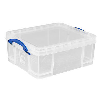 Artikelbild 5 für Really Useful Box Aufbewahrungsboxen-Set transparent, Artikelnummer 575858