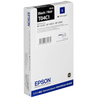 Artikelbild 2 für EPSON T04C1L schwarz Druckerpatrone, Artikelnummer 614901