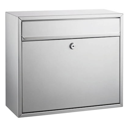 Artikelbild für ALCO Briefkasten uno 8601 silber, Artikelnummer 307924