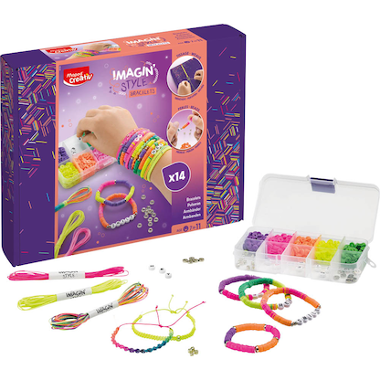 Artikelbild für maped Schmuck-Basteln-Set Imagine'Style neon mehrfarbig, Artikelnummer 967164