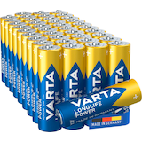 Artikelbild 1 für 40 VARTA Batterien LONGLIFE Mignon AA 1,5 V, Artikelnummer 590899