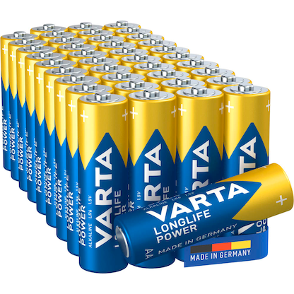 Artikelbild 9 für 40 VARTA Batterien LONGLIFE Mignon AA 1,5 V, Artikelnummer 590899
