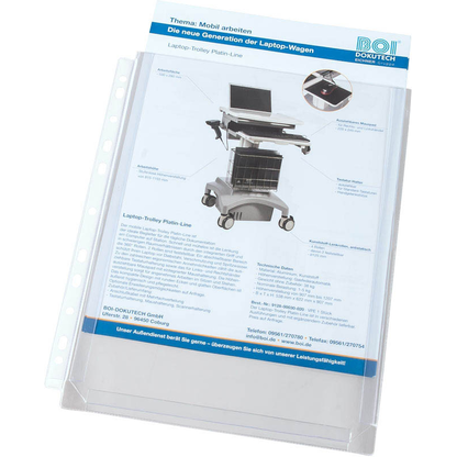Artikelbild 3 für EICHNER Dokumentenhülle transparent A4, 10 St., Artikelnummer 314094