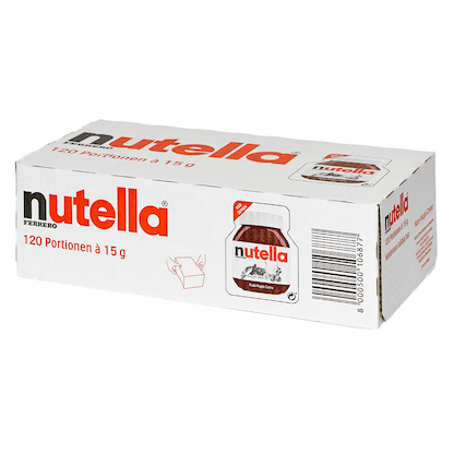 Artikelbild 2 für nutella Nougatcreme, 120 St. je 15,0 g/1,8 kg, Artikelnummer 978239