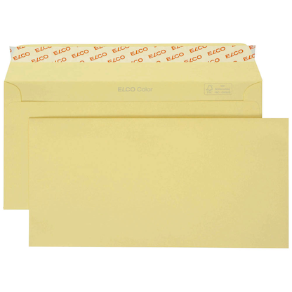 Artikelbild für ELCO Briefumschläge Color DIN lang ohne Fenster hellchamois haftklebend 25 St., Artikelnummer 295426