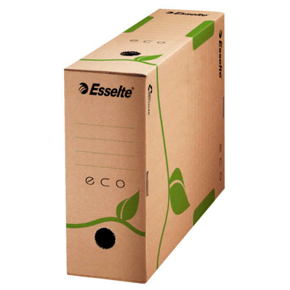 Artikelbild 2 für 25 Esselte Archivboxen ECO braun 10,0 x 23,3 x 32,7 cm, Artikelnummer 515087