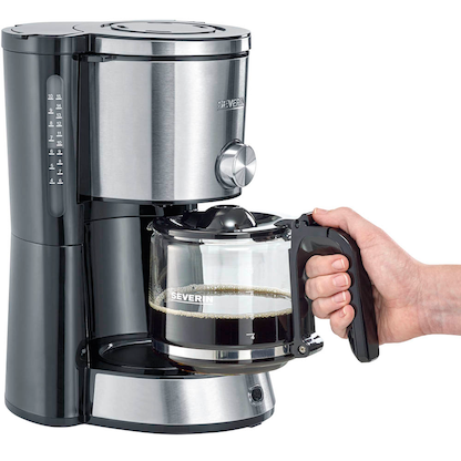 Artikelbild 7 für SEVERIN KA 4825 TypeSwitch Kaffeemaschine schwarz, 10 Tassen, Artikelnummer 429512