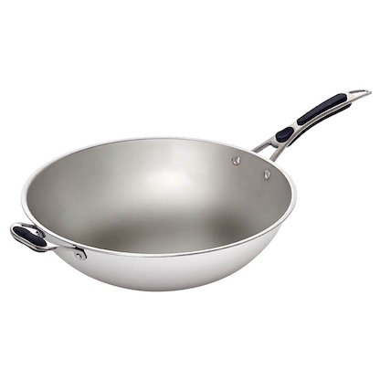 Artikelbild 2 für Bartscher Wok W360R silber 36,0 cm, Artikelnummer 425909