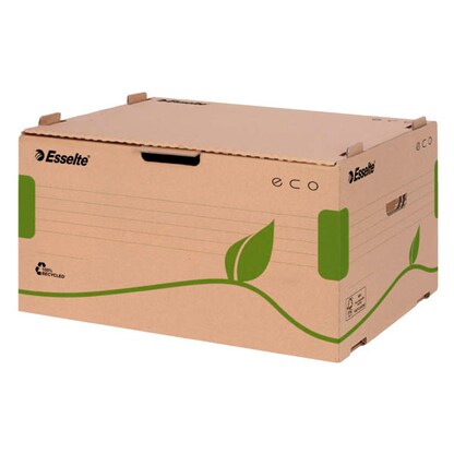 Artikelbild 2 für 10 Esselte Archivcontainer ECO braun 43,9 x 34,0 x 25,9 cm, Artikelnummer 515137