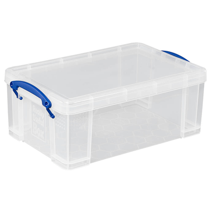 Artikelbild 7 für Really Useful Box Aufbewahrungsboxen-Set transparent, Artikelnummer 575858