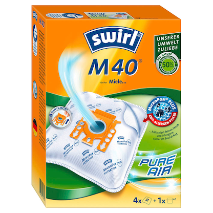 Artikelbild 3 für 4 swirl® MicroPor® Plus M 40 Staubsaugerbeutel, Artikelnummer 259036