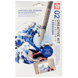 Artikelbild 1 für Sakura Große Welle Malset schwarz, 1 Set, Artikelnummer 711558