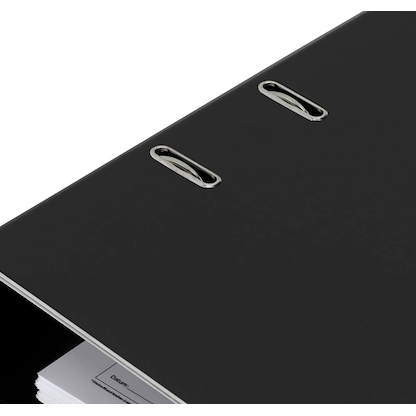 Artikelbild 3 für office discount Ordner schwarz Kunststoff 8,0 cm DIN A4, Artikelnummer 501569