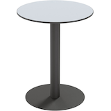 Artikelbild 1 für meet powered by PAPERFLOW Gartentisch CROSS grau rund 60,0 x 60,0 x 75,0 cm, Artikelnummer 300651