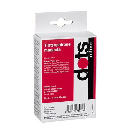 Artikelbild 2 für dots magenta Druckerpatrone kompatibel zu EPSON 405XL M, Artikelnummer 260826