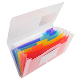 Artikelbild 1 für Exacompta Fächermappe Crystal 7 Fächer transparent, Artikelnummer 680837