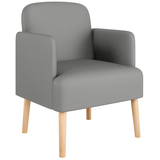 Artikelbild 1 für meet powered by PAPERFLOW Besuchersessel Brooks FTBROSC.23.14 grau Kunststoff, Artikelnummer 687719