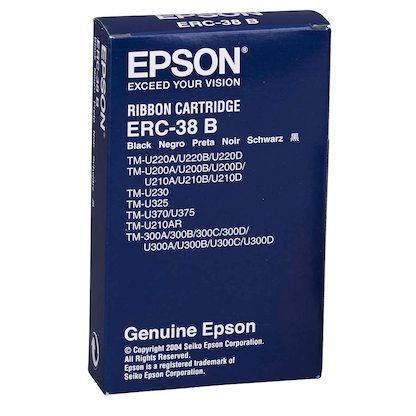 Artikelbild 2 für EPSON ERC38B - S015374 schwarz Farbband, 1 St., Artikelnummer 570002
