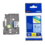 Artikelbild 1 für brother Schriftband TZe-521 TZE521, 9 mm schwarz auf blau, Artikelnummer 653394