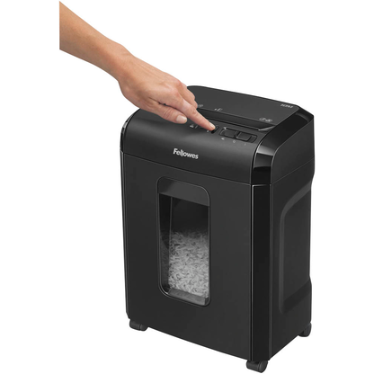 Artikelbild 6 für Fellowes Powershred 10M Aktenvernichter mit Partikelschnitt P-5, 2 x 12 mm, bis 10 Blatt, schwarz, Artikelnummer 156267