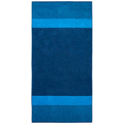 Artikelbild für Dyckhoff Saunatuch XL Two-Tone Stripe blau 100,0 x 200,0 cm, Artikelnummer 251229
