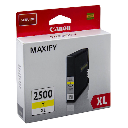 Artikelbild 2 für Canon PGI-2500 XL Y gelb Druckerpatrone, Artikelnummer 108550